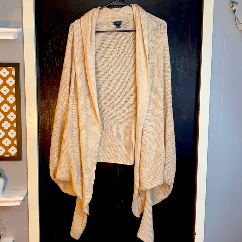 🍁1X/2X Rue 21 Knit Cardigan with Balloon Sleeves